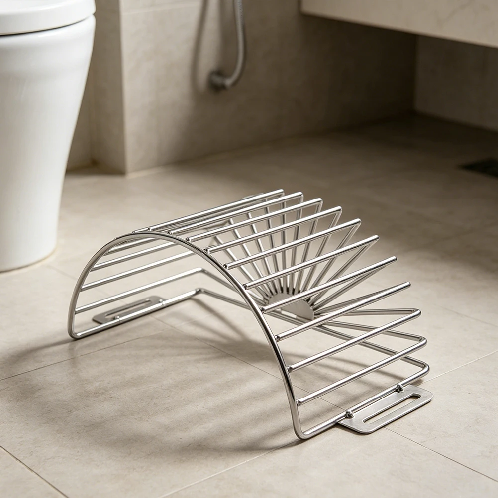 Floor Drain Cover for Side Drain with Gutter Filter Strainer 304 Stainless Steel Corner Drainage Grille Floor Drain