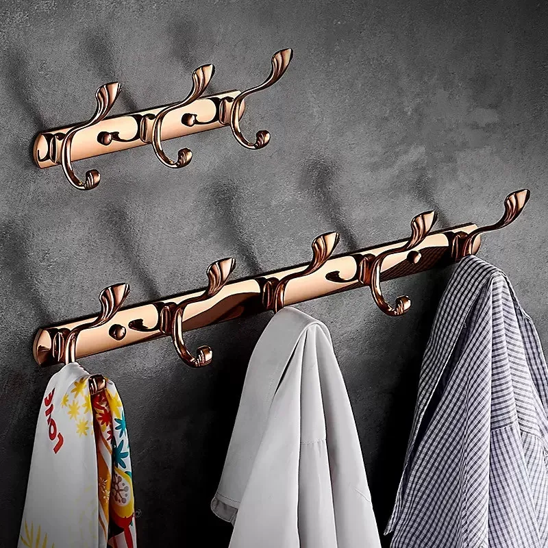 Rose Gold Towel Hook Brass Wall Mount Gold Towel hanger, brass Construction ,Bathroom Hardware,kitchen hook bathroom accessories