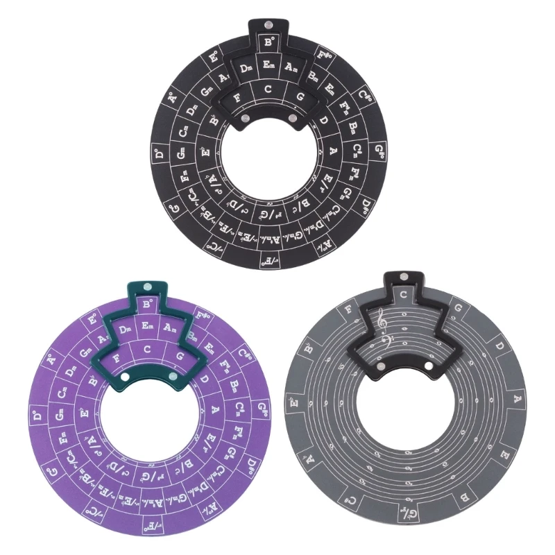 

Circles of Fifths Wheel Melodies Chord Tool Transpose Accessory Chord Wheel