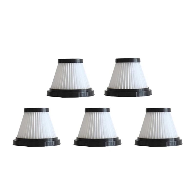 B98A 5Pcs HEPA Filter Set for Deerma DX115 DX115S DX115C Portable Handheld Vacuum Cleaner Spare Parts
