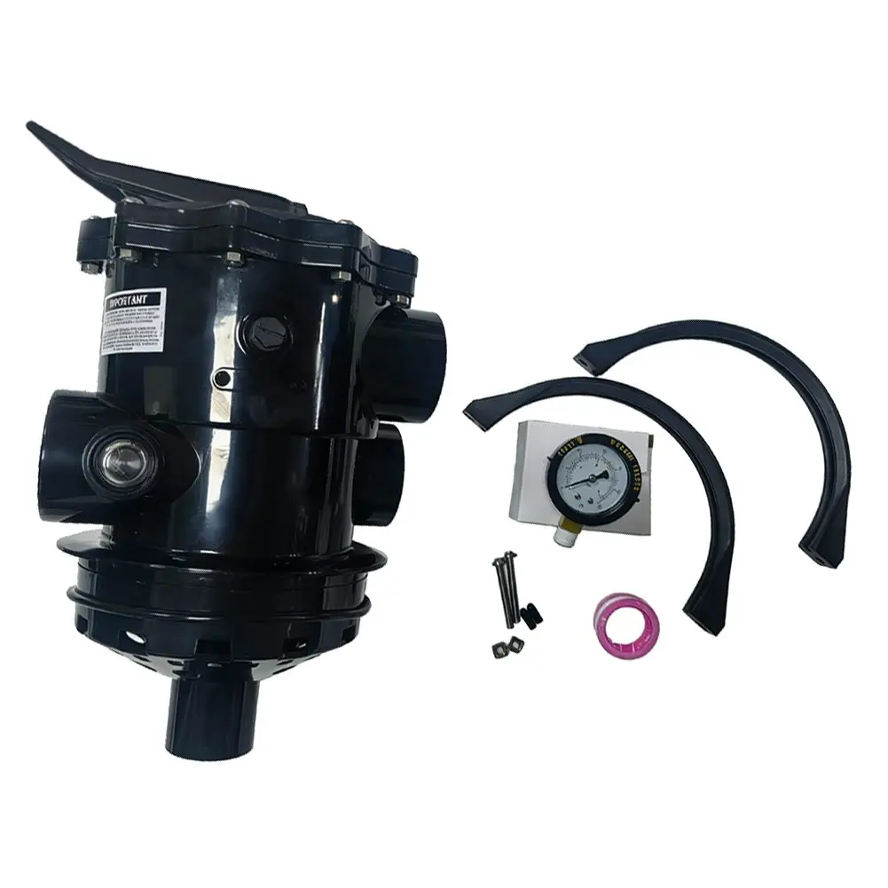 1 Set 2Inch Sand Filters Control Valve With Clamp For HAYWARD Pro Series Top Mount Sand Filters For VARI-FLO Multiport Valve