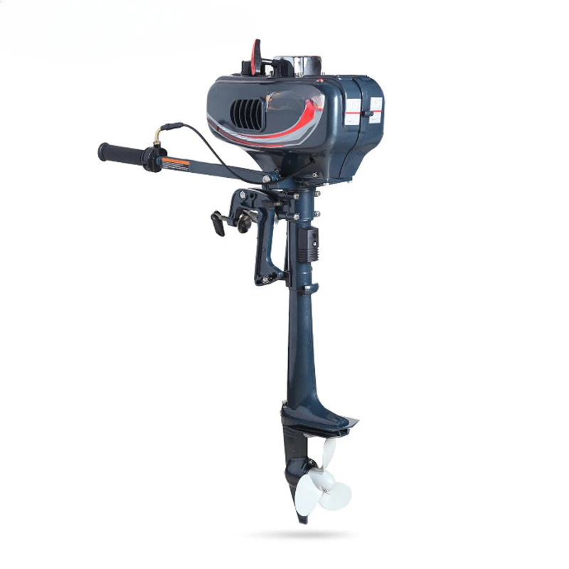 Two-stroke 3.5 horsepower outboard, paddle loader outboard ship motor marine propulsion