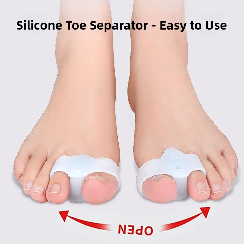 Corrective Toe Spacer Socks Men's Women's Shoe Wearable Big Toe Hallux Valgus Corrector Protective Cover Footwear Accessories
