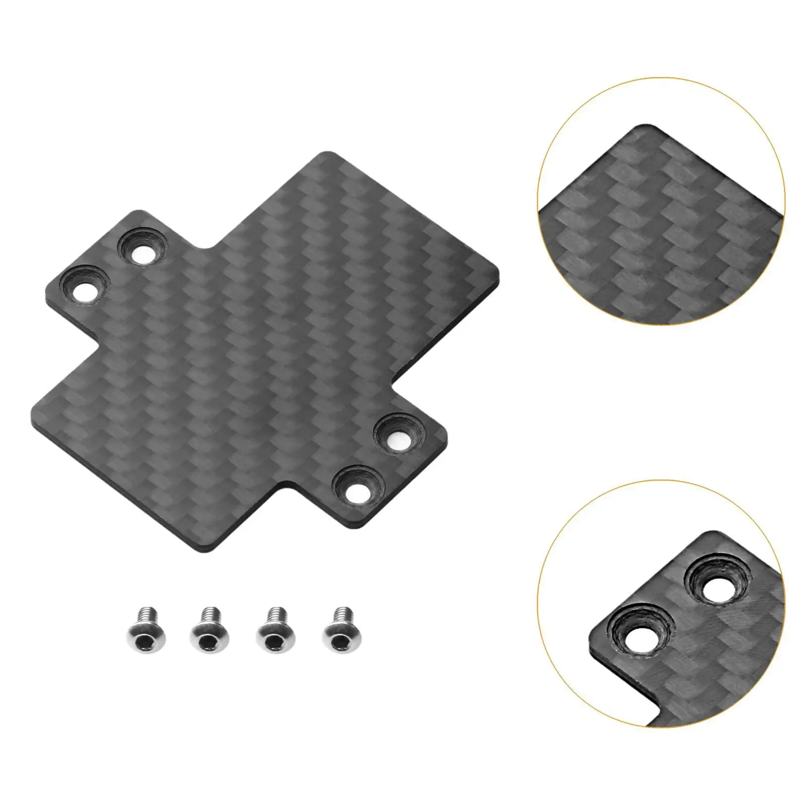 RC Car Fixing Plate Spare Parts Easy Installation Electronic Mounting Plate for X8S XR8Plus Max6 Modification