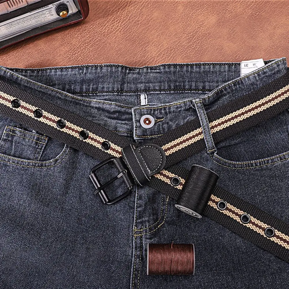 الرياضة في الهواء الطلق تنفس النايلون سير من القنب أزياء التجفيف السريع نسج الخصر الفرقة المنسوجة حزام حزام #3