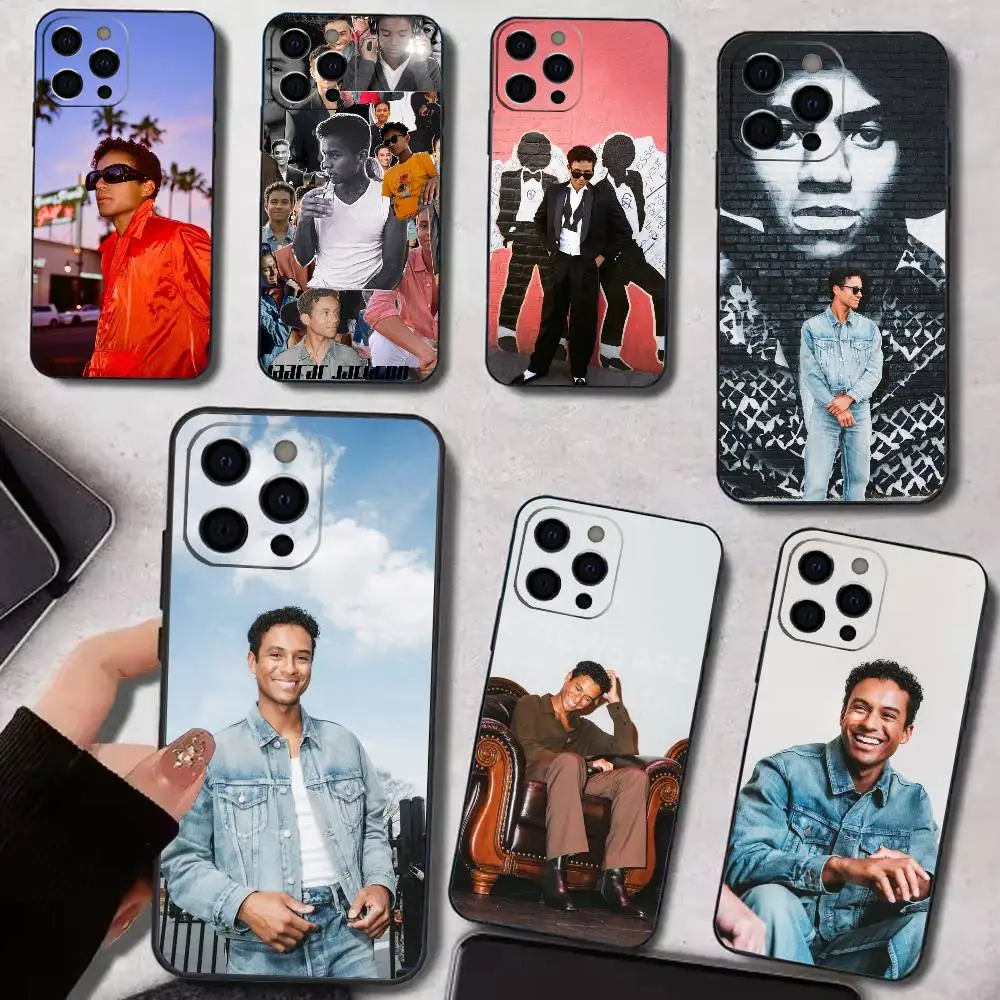 Чехол для телефона Jaafar Jackson для iPhone 17, 16, 15, 14, 13, 12, 11 Plus, Pro Max, XS, мягкий силиконовый, черный
