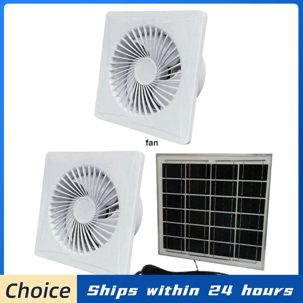 

Солнечный вытяжной вентилятор 6/8 дюймов, 12 В, мини-вентилятор на солнечной батарее, воздухоотсос для домика для собак, курятника, автодома, теплицы