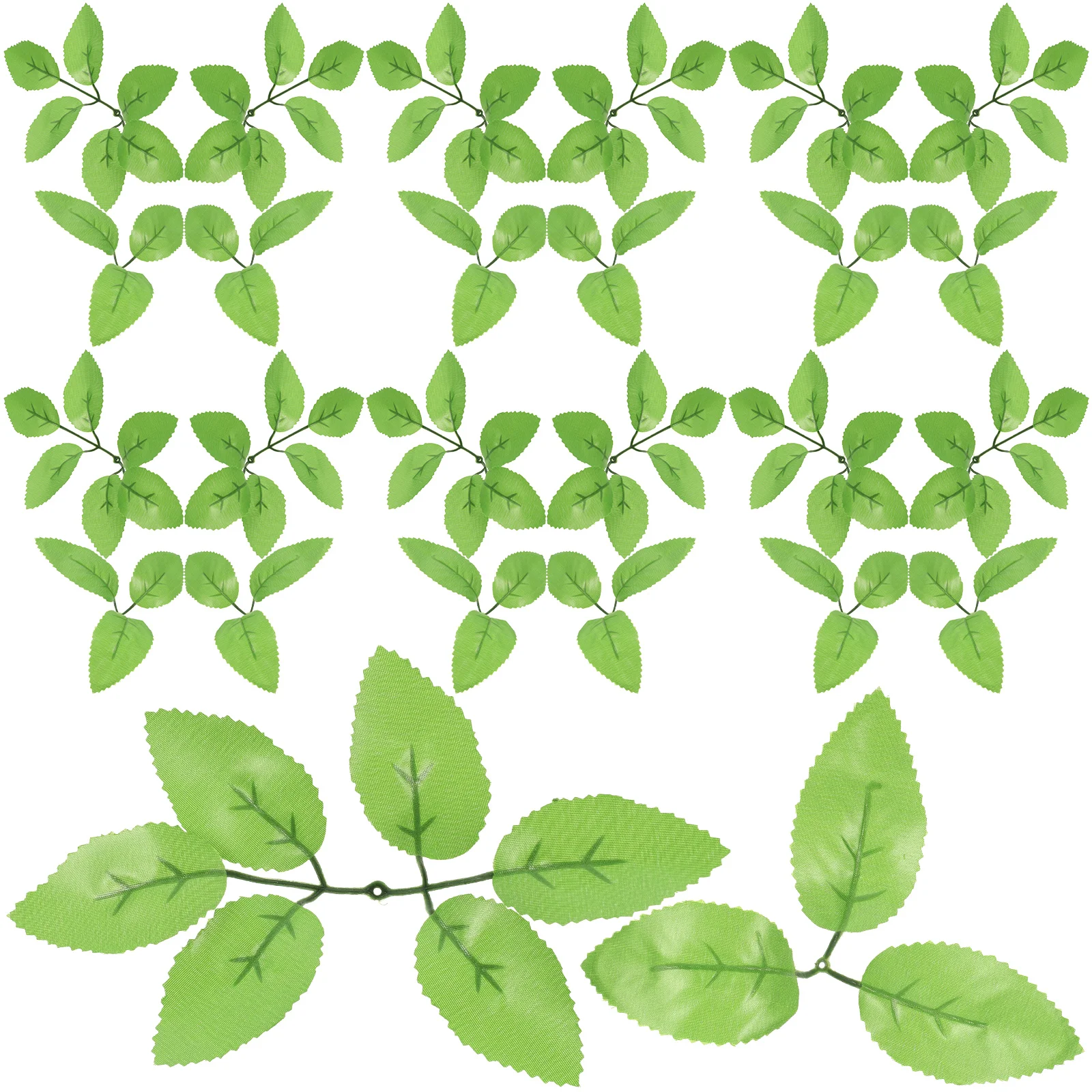

Green Leaves Artificial Rose Plants Decor for Home Wedding Centerpieces Garland Wreath DIY Crafts Safe Practical Lifelike