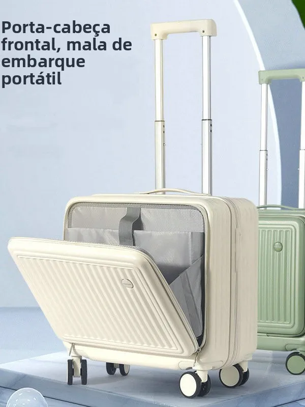 18-inch-checkpoint-friendly-carry-on-suitcase-with-pull-rod-luggage-bag-easy-to-carry-short-distance-business-travel-bag