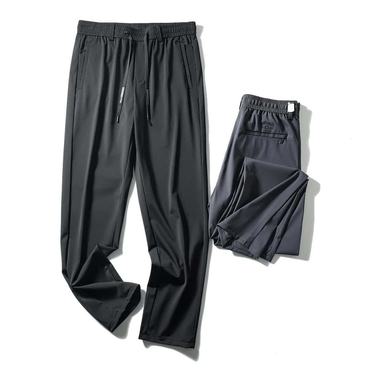 

Ice Sensation Breathable Qui Dry Lightweight Straight Leg Elastic Versatile Casual Pants for Men Summer New Arrival