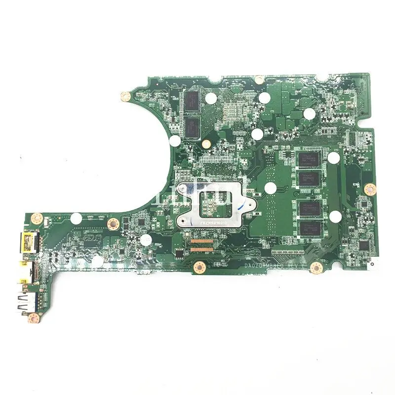 Mainboard For ACER Aspire R3-471T R3-471G laptop Motherboard DA0ZQXMB8E0 With SR1EF I5-4210U CPU DDR3 100% Fully Tested Good