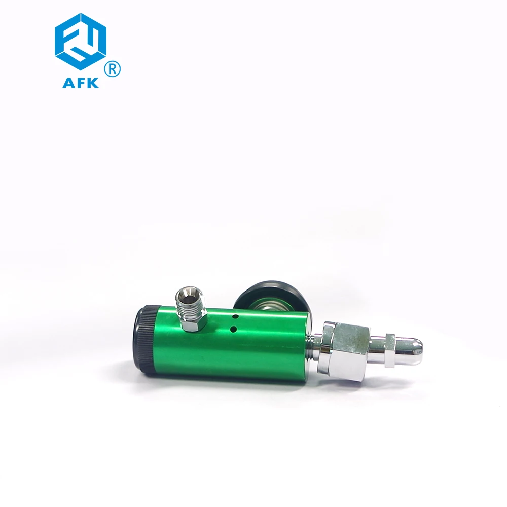 15LPM Oxygen Regulator CGA-540 Adjustable Flow 0-15 LPM  Aluminum/Brass 3000psi