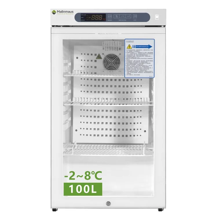 

100л холодильник для медицинской лаборатории от 2 до 8 градусов, холодильник для аптеки и вакцины для использования в больнице