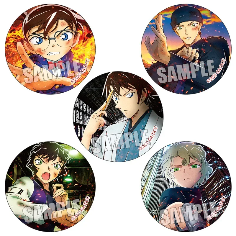 

Mary Akai Haneda Shūkichi Akai Shuuichi Kudo Shinichi Popular Anime Character Badges Manga Enamel Pin Cute Jewelry for Fans