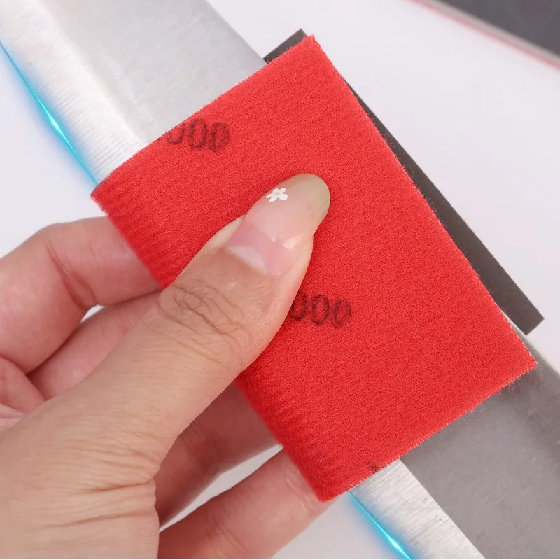 50/5x Spugna abrasiva Spugna per molatura a secco e bagnata Blocco di sabbia Strumento abrasivo per lucidatura Carta vetrata riutilizzabile per la finitura liscia domestica