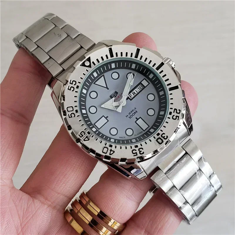 

2025 High Quality Quartz Watch New Fashion Brand Luxury Business Men's 44mm AAA Watch Multifunctional High Quality Men's Watch
