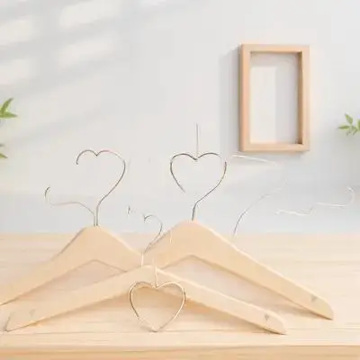 

4Pcs Angel Wing Clothes Hangers Metal Anti-Slip Coat Rack Home Clothes Organizer Clothing Holder Drying Rack