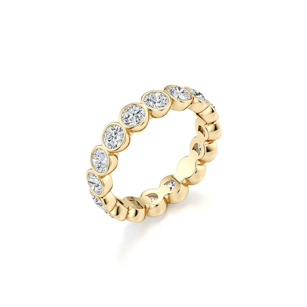 MUSHAN Custom Jewelry 925 Sterling Silver Ring Moissanite D Color VVS1 Designer Gleaming Brilliant Rings Diamond Accessories