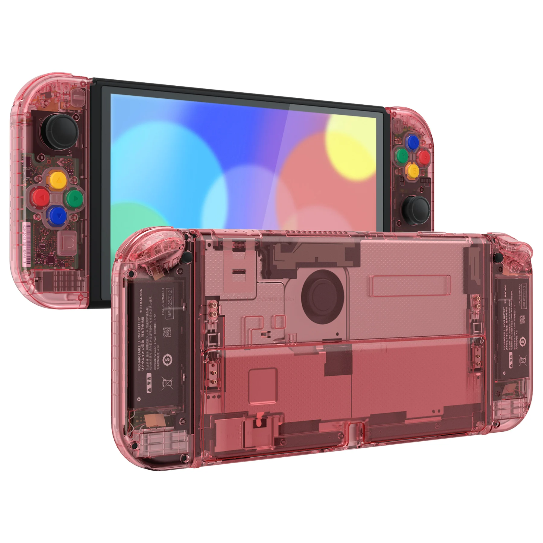 Ekstremalna niestandardowa pełna obudowa do przełącznika Nintendo Oded, zamienna płyta tylna podpórka i przyciski obudowy Joycon — zdjęcie produktu 4