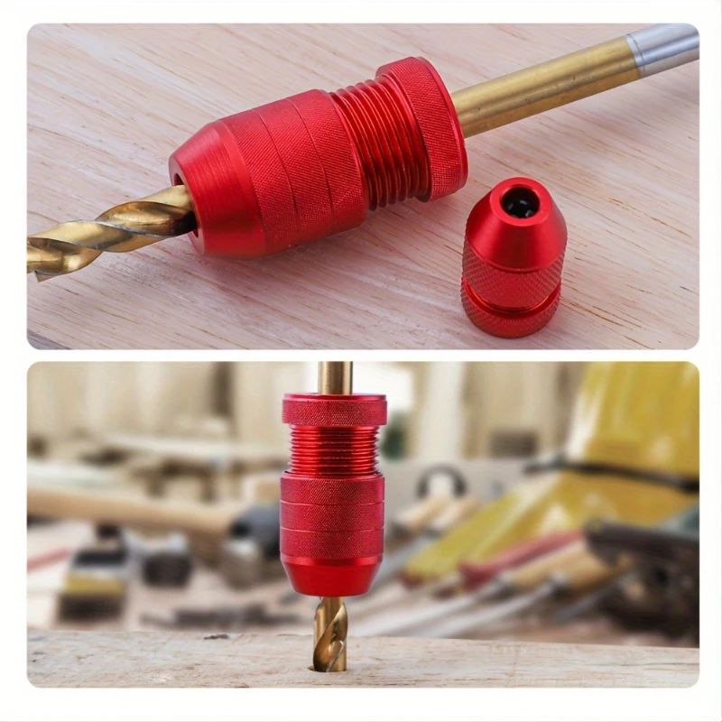 

2 шт./компл., регулируемые и прочные прецизионные алюминиевые сверла, ограничитель глубины 2-11 мм-деревообрабатывающий аксессуар с металлической отделкой