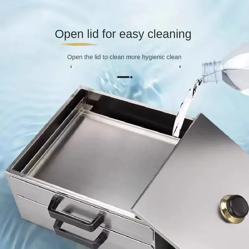 Rice Flour Machine Small Household 304 Stainless Steel Steamer Mini Rice Flour Support Drawer Type Family Cool Leather Machine