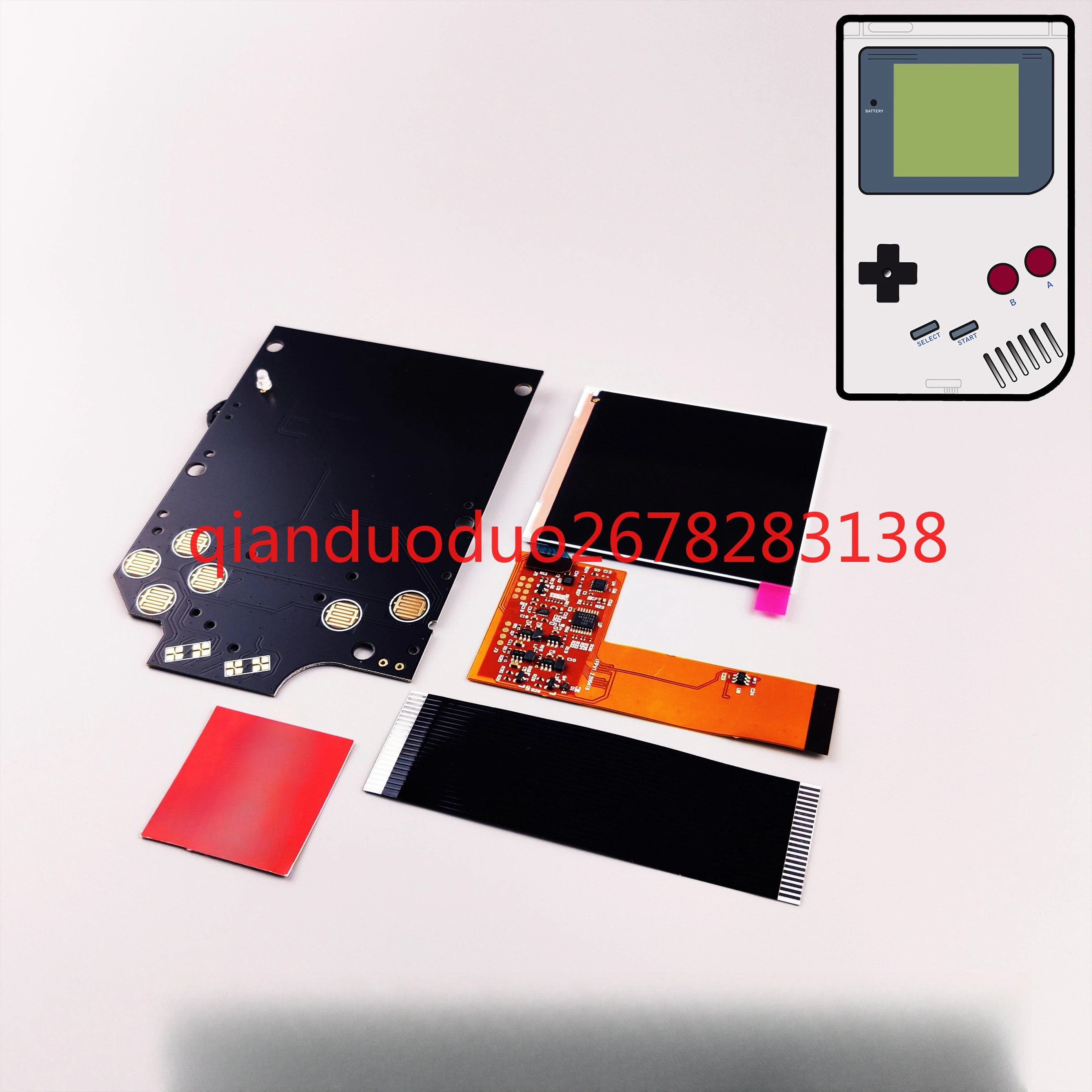 

Suitable for GAMEBOY GB thick machine IPS highlight screen