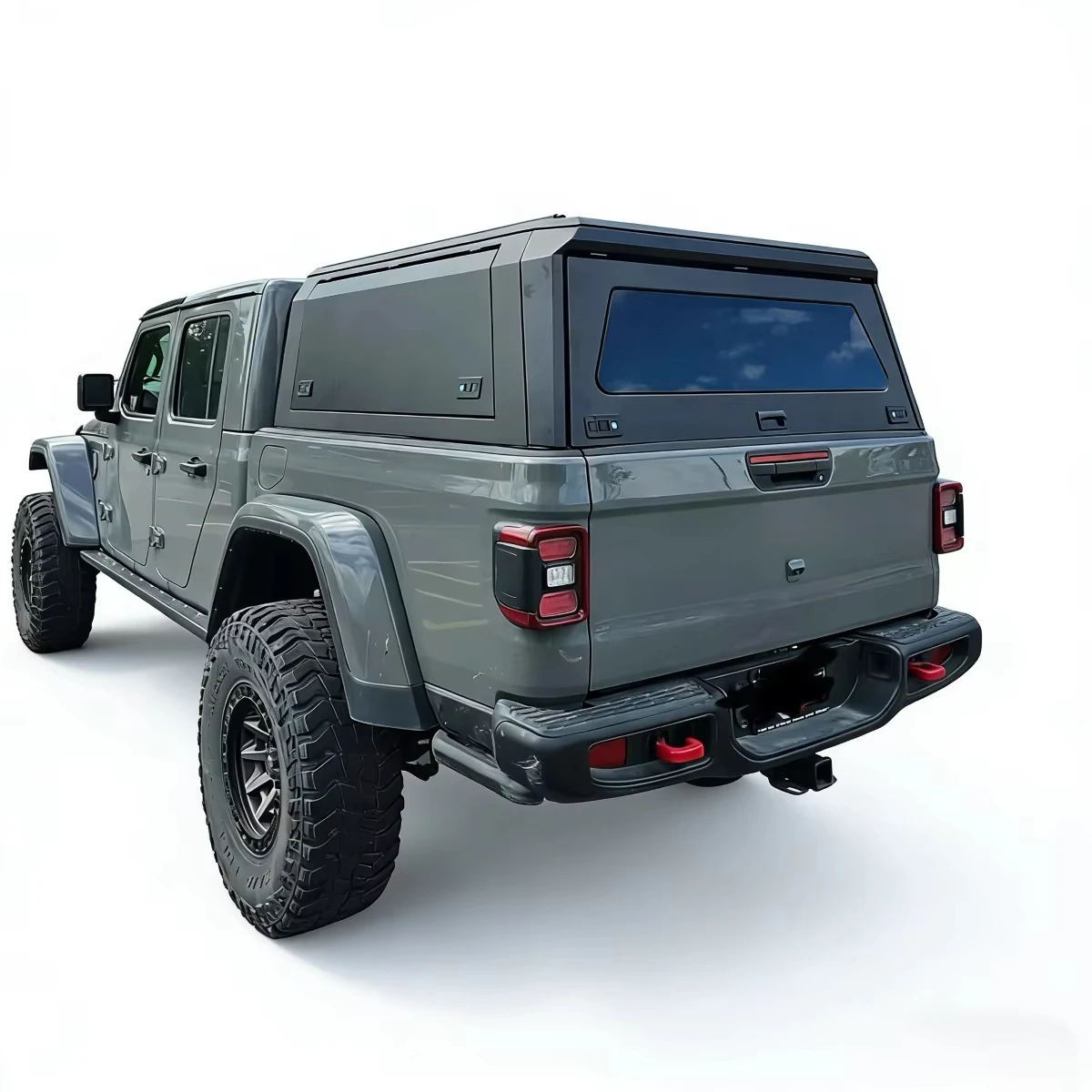 

4x4 Hard Top Aluminum Alloy Pickup Canopy Waterproof Sunproof Chemical Resistant Fits GLADIATOR JT 2020+ 5.0FT Durable