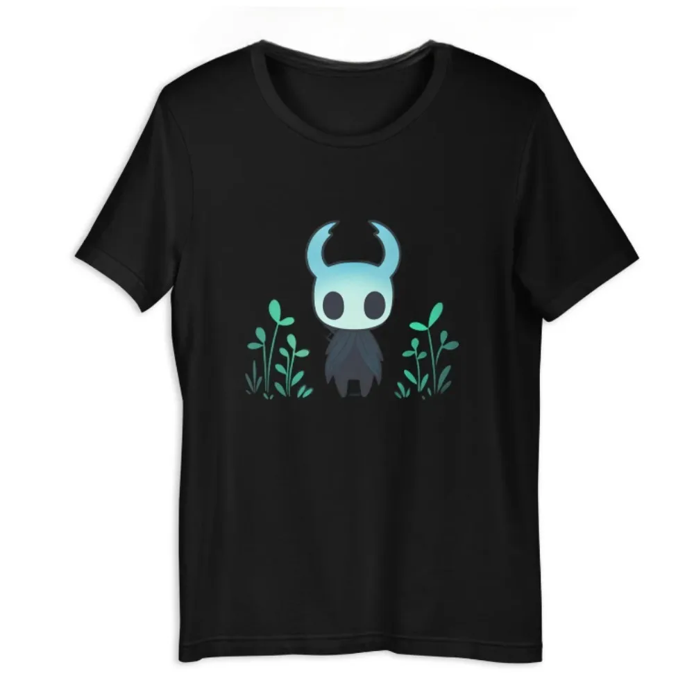 

Hollow Knight Tee Merch T-shirts Cosplay Women Men Fashion Casual Crewneck Clothing Short Sleeve Streetwear T-shirt Gift