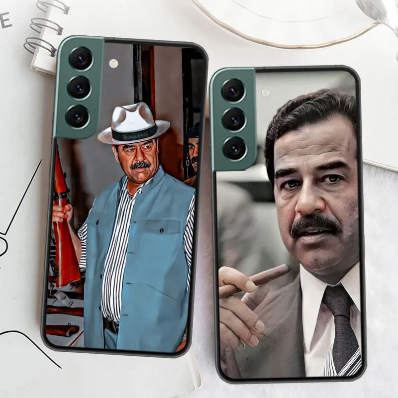 Etui Fashion Saddam Hussein Iraq Arabic Phone Case For Samsung S25+ Galaxy Note 20 Ultra 10 Lite 9 8 M12 M21 M30S M31 M32 M51 M5