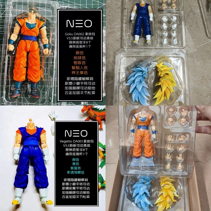 

Лидер продаж Neokong Studio 3.0 Goku Ssj3 Фигурка - Dragon Ball Shf Индивидуальная игрушка в подарок Da001 Body Vegeto Super Saiyan 3