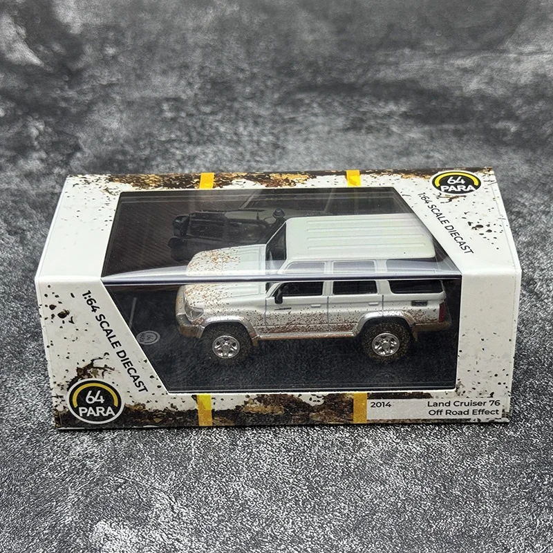 

PARA 1:64 Land Cruiser LC76 старая версия внедорожника из сплава, коллекция моделей автомобилей, подарок