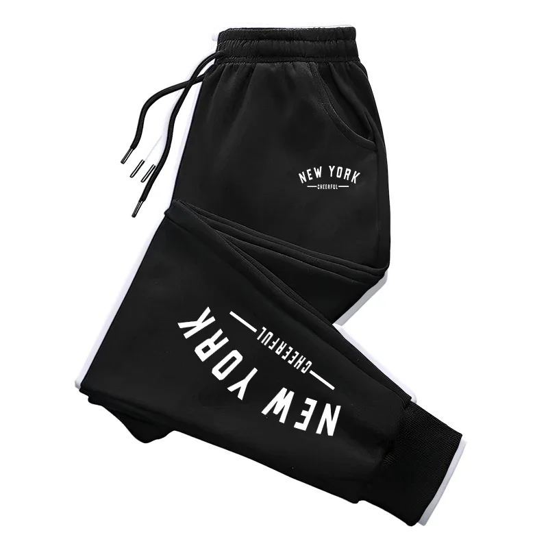 

Versatile Mens Sweatpants Printing Casual Pants Outdoor Fitness Sports Jogging Man Trousers Fashion Street Hot Sales Sportswear