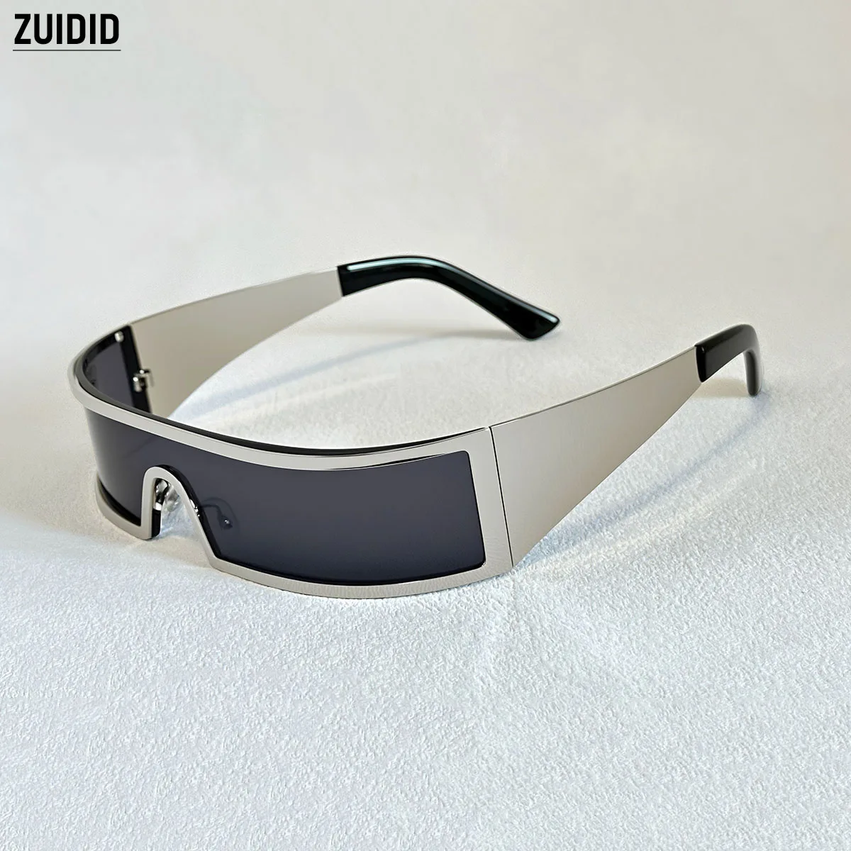 Image of Vintage Steampunk Sonnenbrille für Damen, Neuer UV400-Schutz, Einteilige Punk-Sonnenbrille für Herren, Modische Brille, Gafas De Sol Hombre, Lunette