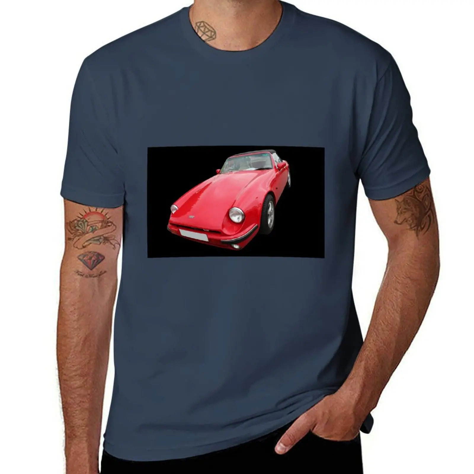 

Classic TVR V8 T-Shirt mens graphic t shirts t shirt man casual T-Shirt