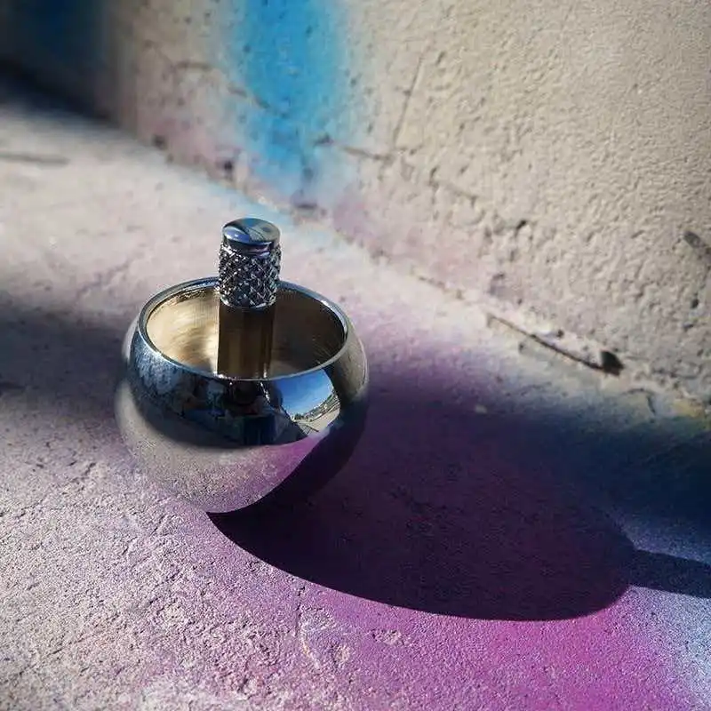 Metal Flip Over Top Desktop Gyroscope Spinner Anti Stress Fidget Toys Adults Anxiety ADHD EDC Cool Gadgets Desk Fun