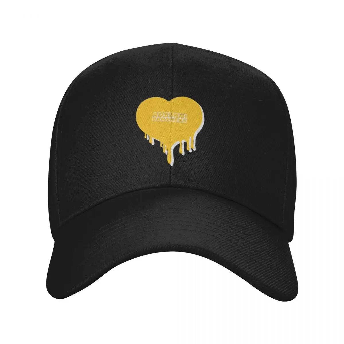 Adelphi Panthers Melty Heart Logo Baseball Cap Sunscreen tea Hat Golf birthday Elegant Women's Hats Men's