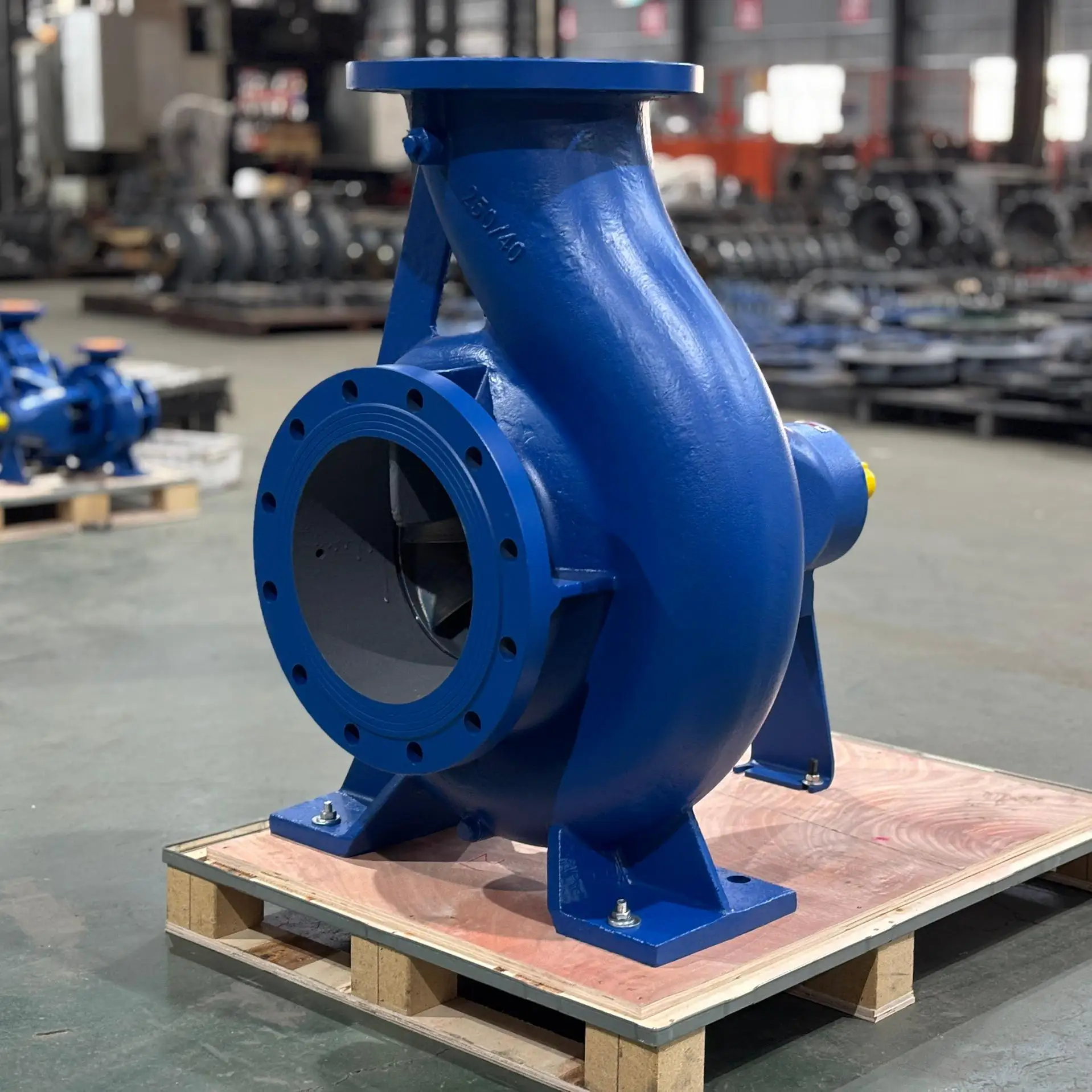 CE ISO 16 Bar High OEM Three-Phase Electric Fire Pump Industrial Irrigation Stainless Steel Cast Iron Single Stage Pump