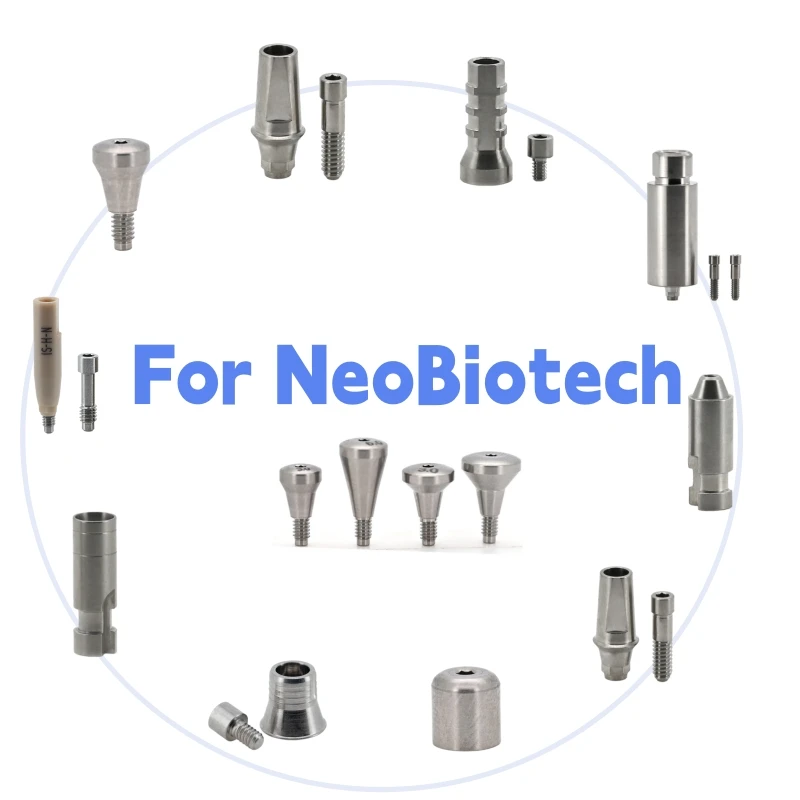 Dental Lab for NeoBiotech finished product direct repair of abutment screws made of titanium alloy material Dental Accessories