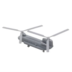 5Set CH-47 Chinook Model Helicopter 1/700 1/400 1/350 Scale Toys Aircraft with Length 43mm 75mm 86mm Resin Assembly Plane