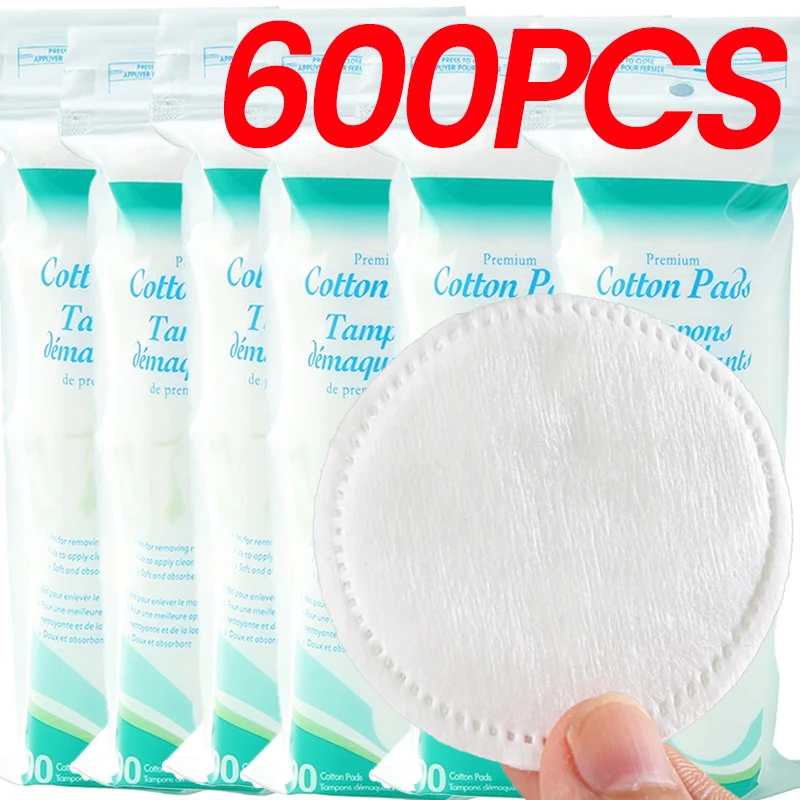 Disposable Soft Circular Makeup Remover Pads for Daily Use