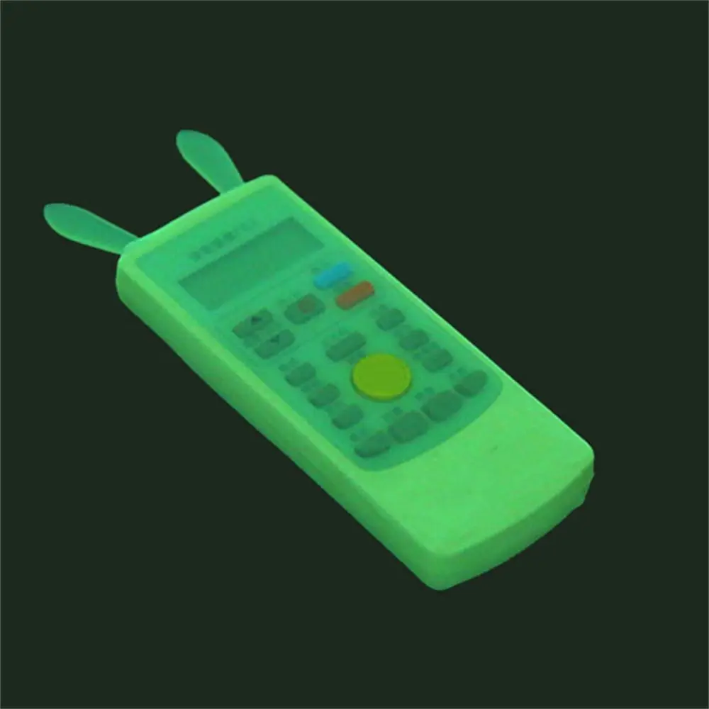 Ear Transparent Luminous Silicone Remote Control Cover TV Remote Control Case Remotes Control Protector Air Condition Cover