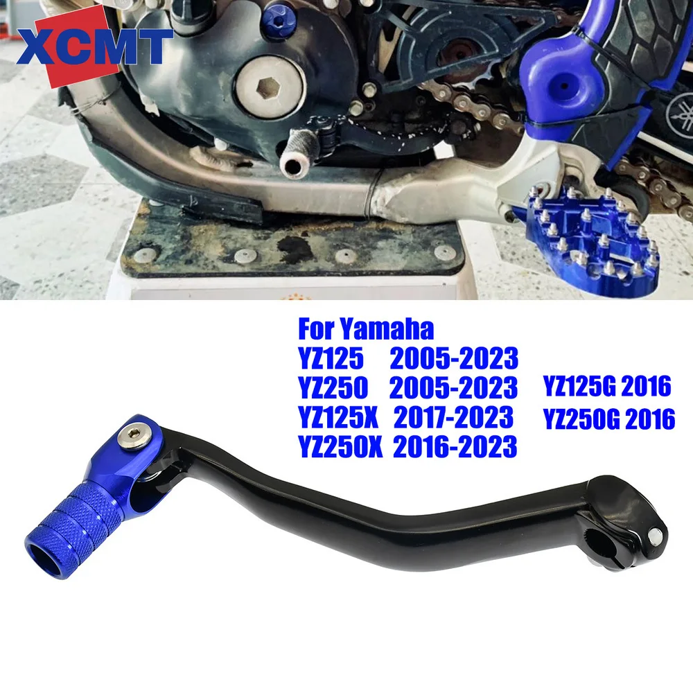 

F​or Yamaha YZ125 YZ125X YZ250 YZ250X YZ125G YZ250G For FANTIC XX125 XX250 XE125 Motorcycle Forged Gear Shift Lever Foldable