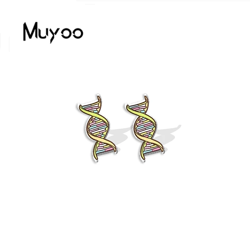 2022 New Arrival Fashion Science Mathematical Math Mixed Things Handcraft Cartoon Epoxy Acrylic Stud Earrings