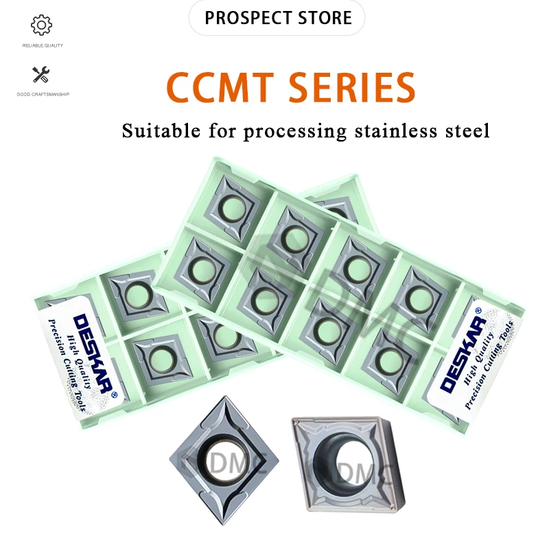 

CCMT060204/08 09T304/08-MP 120404/08 LF6018S Токарный станок с числовым управлением Обработка токарных лезвий Режущие инструменты из нержавеющей стали Часть