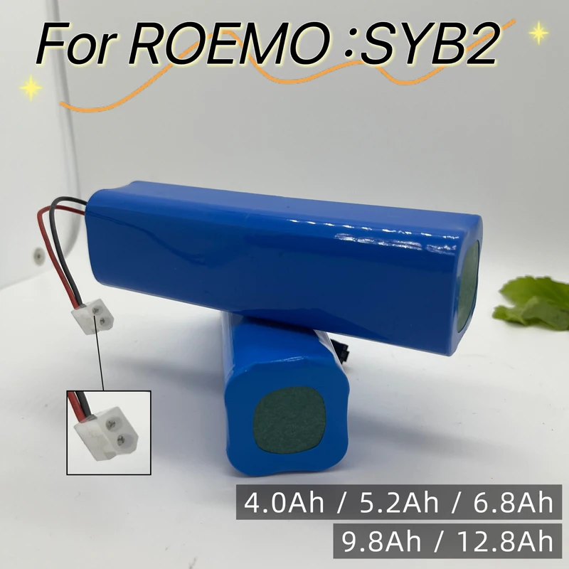 Bateria de íon de lítio de alta capacidade para Xiaomi, compatível com Lydsto R1, Viomi S9, Eve Plus, Neabot Q11, ROEMO SYB2 - Substituição OEM de longa duração