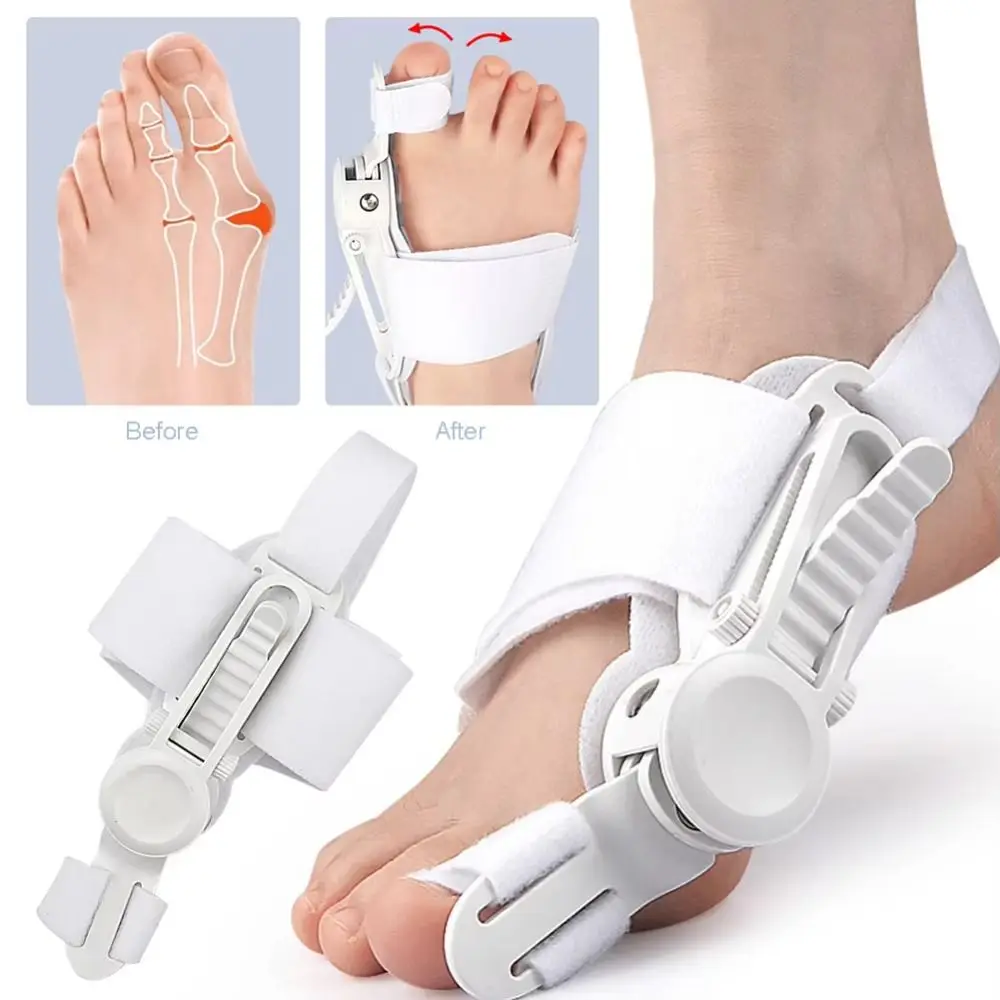 

Adjustable Bunion Corrector Toe Valgus Joint Support Big Toe Straightener Bunion Splint Dislocation Fracture