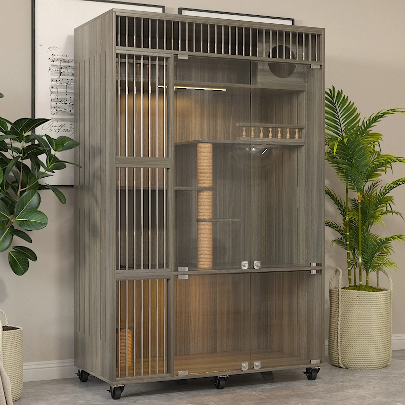 

Cat Villa Luxury Cat Villa Private Customized Cat Cage Villa Multi-storey Duplex Large Space House House