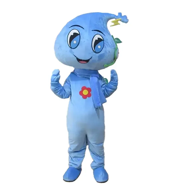 Cartoon Water Drop Mascot Costumes Environmental Protection Cute Small Water Drop Cosplay Props Party Festival Performance Set