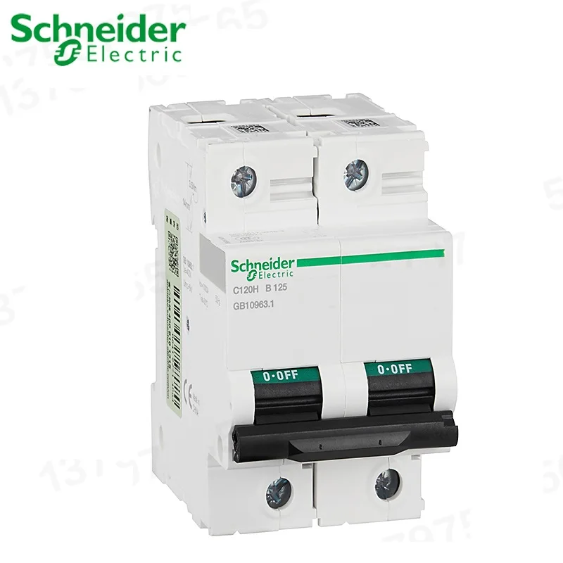 Schneider electric High power Circuit Breaker C120H 2p B type 125A 10kA A9N19560