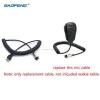 MH-31B8 Handheld Microphone Mic Speaker 8Pin Cable for YAESU FT-847 FT-920 FT-950 FT2000 FT-DX5000 FT-DX9000 BAOFENG Accessories